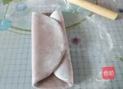 Zhajiang, purple potato noodles recipe 14