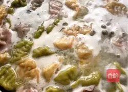 Illustration of how to make cabbage and egg dumplings 8