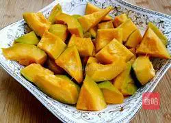 Pumpkin Glutinous Rice and Sesame Cake Recipe Illustration 1