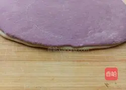 Illustration of how to make two-color steamed buns 9