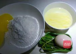 Potato shredded egg pancakes Illustration of how to do it 1