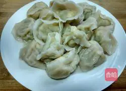 Illustration of how to make zucchini, egg and shrimp skin dumplings 14