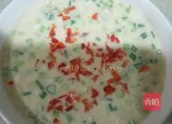 Illustration of how to make egg pancakes with lettuce 3