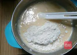 Baby Complementary Food ♤ Pan Banana Waffles (Waffle Lattice Pancake) Recipe Illustration 3