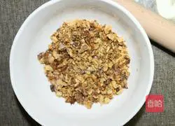 Illustration of how to make walnut shortbread 2
