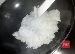 Illustration of how to make fried rice with bean paste 2