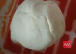 Illustration of how to make bean paste steamed buns 2