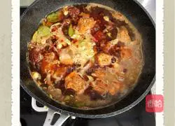 Illustration of how to make braised pork ribs with rice 6