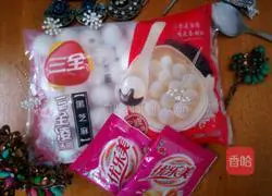 Milk tea glutinous rice balls recipe 1