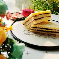 Purple Potato Blueberry Sandwich