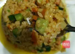 Golden Assorted Fried Rice Recipe Illustration 7