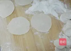 Illustration of how to make fennel and pork dumplings 11