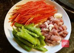 Illustration of how to make colorful fried noodles 1