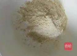 Illustration of how to make tartary buckwheat cake 2