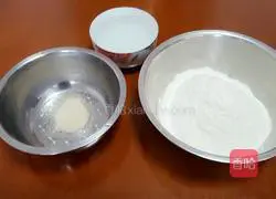 Illustration of how to make steamed meat patties 1