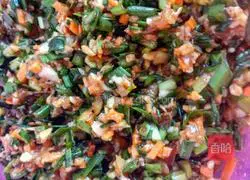 Illustration of making dumplings stuffed with mushrooms and carrots 6