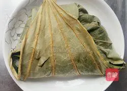 Lotus leaf fried rice recipe 1