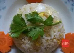 Soy Sauce Egg Fried Rice Recipe Illustration 9