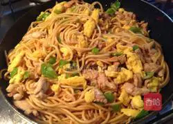 Illustration of how to make fried noodles 6