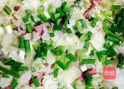 American BBQ Sausage Fried Rice Recipe Illustration 7