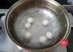Illustration of how to make glutinous rice balls 10