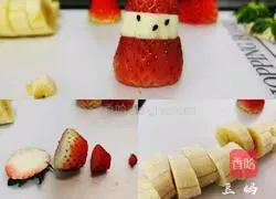 Strawberry sandwich breakfast (for Christmas) Practice illustration 2