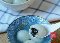 How to make handmade black sesame glutinous rice balls Illustration 12