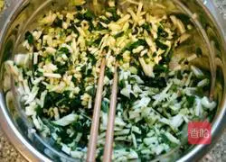 Zucchini spinach pancake recipe 4