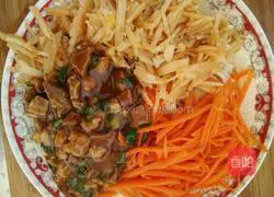 Illustration of how to make cold noodles 9