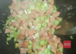 Celery and Egg Fried Rice Recipe Illustration 5