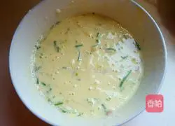 Potato shreds, bacon and sesame egg pancakes ( Illustration of how to make the recipe for 3 people (less oil version) 5