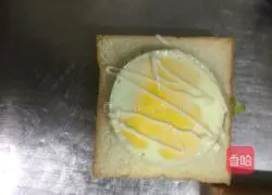 Illustration of how to make a gold medal sandwich 2