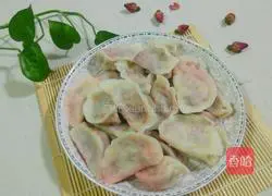 Illustration of how to make vegetarian dumplings in the first year of junior high school 11