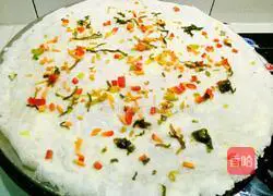 Red pepper pancake recipe illustration 12