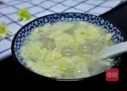 Illustration of how to make rice wine pearl dumplings 13