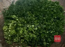 Illustration of how to make fennel meat buns 10