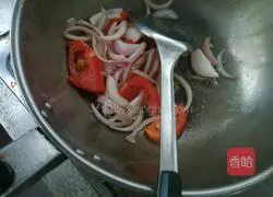 Illustration of how to make fried noodles 2