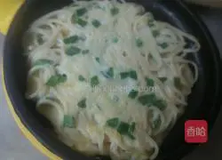 Noodle cake recipe illustration 8