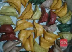 Illustration of how to make fried dumplings 2