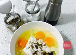 Illustration of how to make egg pancakes 2