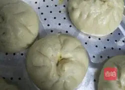 Illustration of how to make steamed buns just learned 8