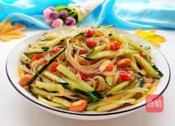 Illustration of how to make spicy and sour vermicelli 16