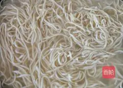 Illustration of how to make tomato and egg noodles 10