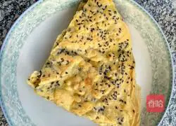Illustration of how to make glutinous rice egg pancake 10
