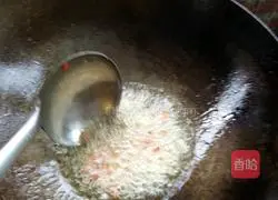 Recipe for Yangzhou fried rice, tomato and egg drop soup Illustration 3