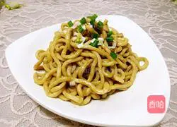 Illustration of how to make sesame sauce noodles 4