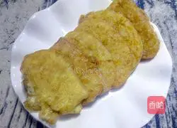 Illustration of how to make fried steamed bun slices 8