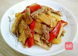 Illustration of how to make stir-fried pork with young ginger 9