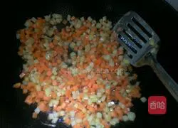 Colorful Shrimp Fried Rice Recipe Illustration 5