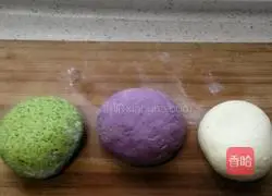 Illustration of how to make Sunflower Colored Steamed Buns 1